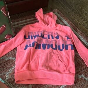 Under Armour pink hoodie